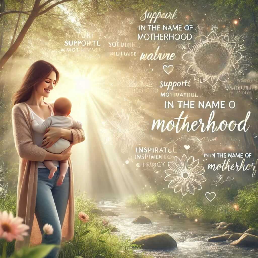 Motherhood quotes​ in the name of motherhood to inspire and uplift every mom's journey."